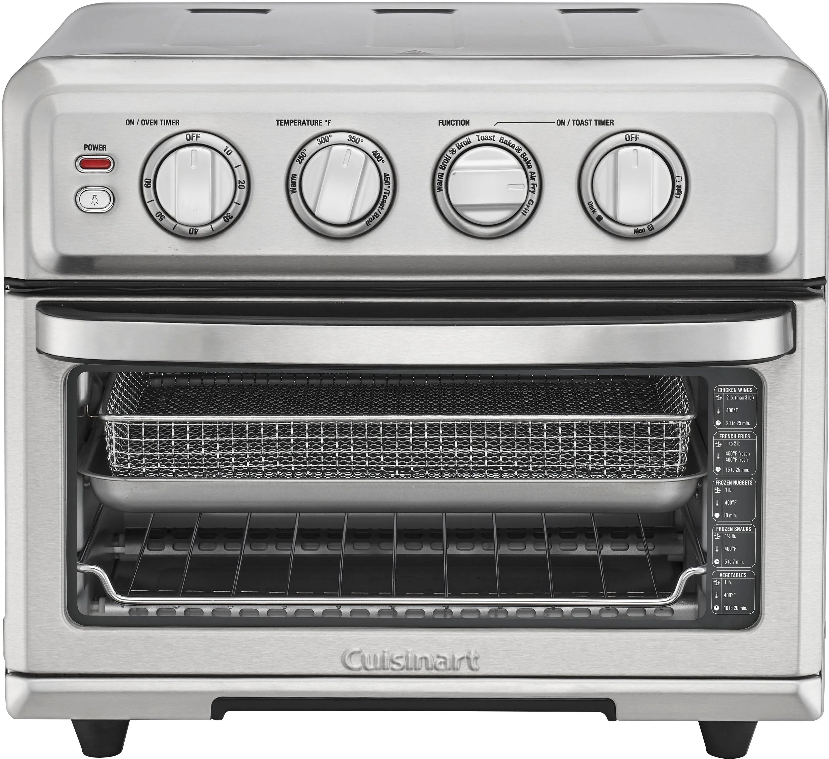 Cuisinart �� Air Fryer Toaster Oven with Grill �� Stainless Steel