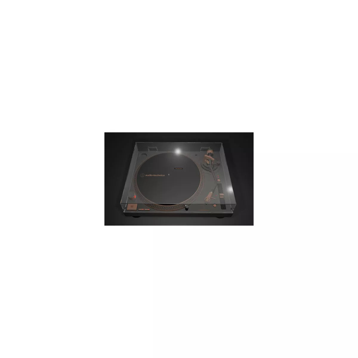 Audio Technica AT-LP120XUSB-BZ Direct Drive USB Turntable, Bronze �� 3-Speed, Built-in Preamp, Vinyl to Digital Conversion