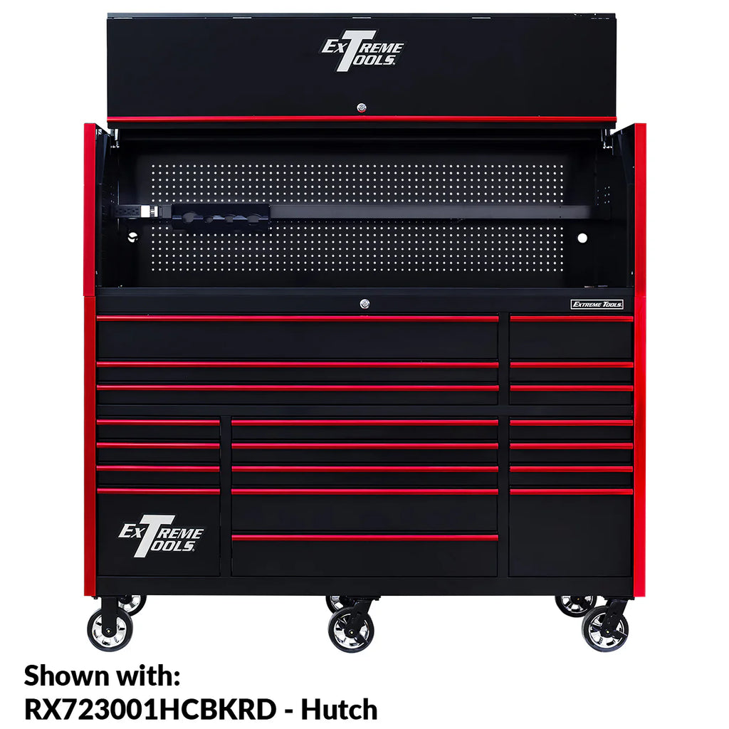 Extreme Tools RX250 Series 72-in x 30-in Roller Cabinet �� 19-Drawer �� 250 lb Drawer Slides