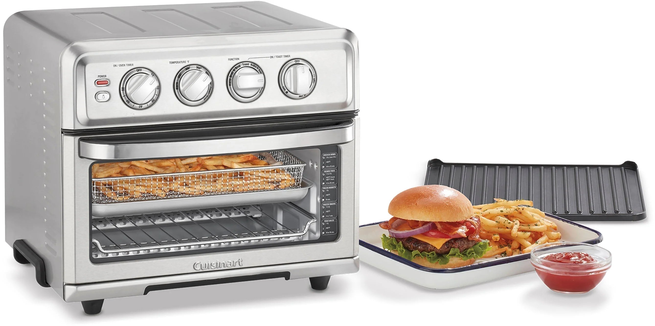 Cuisinart �� Air Fryer Toaster Oven with Grill �� Stainless Steel